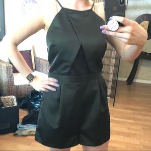 Army Green TopShop Romper
